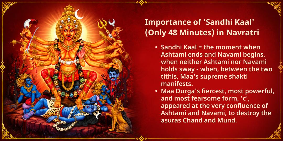 Maha Navratri Mahaashtami-Mahanavami Sandhi Kaal 4 Shaktipeeth Maha Chadhava
