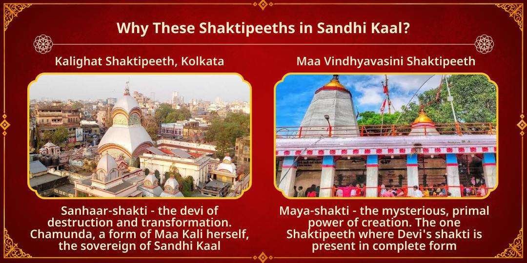 Maha Navratri Mahaashtami-Mahanavami Sandhi Kaal 4 Shaktipeeth Maha Chadhava