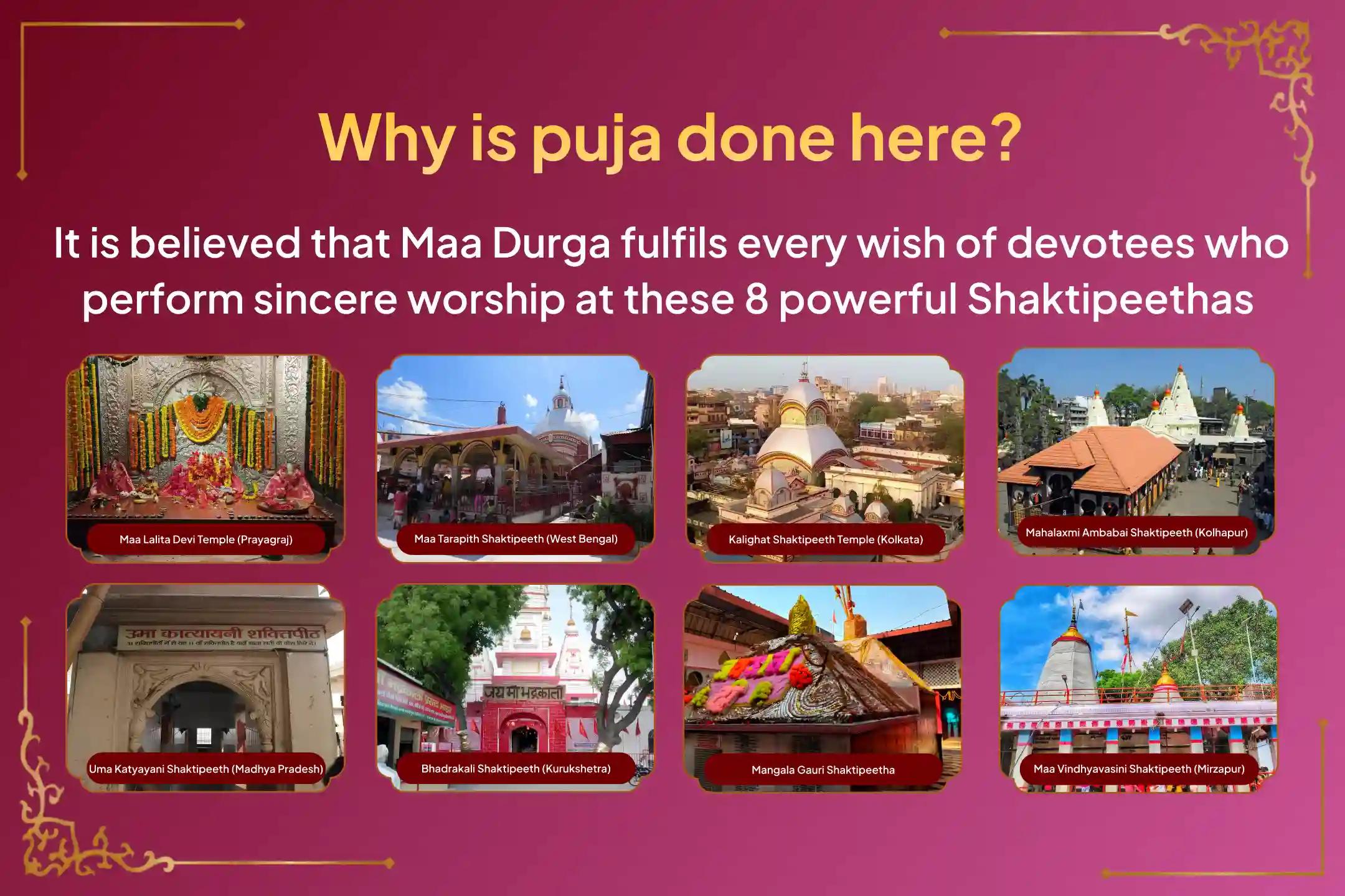 🕉️Participate in the Navratri Ashtami Special 8 Shaktipeetha Maha Shakti Mahayagya, 1,25,000 Navarna Mantra Jaap, and Kanya Bhojan to get divine blessings and protection from evil energies🙏