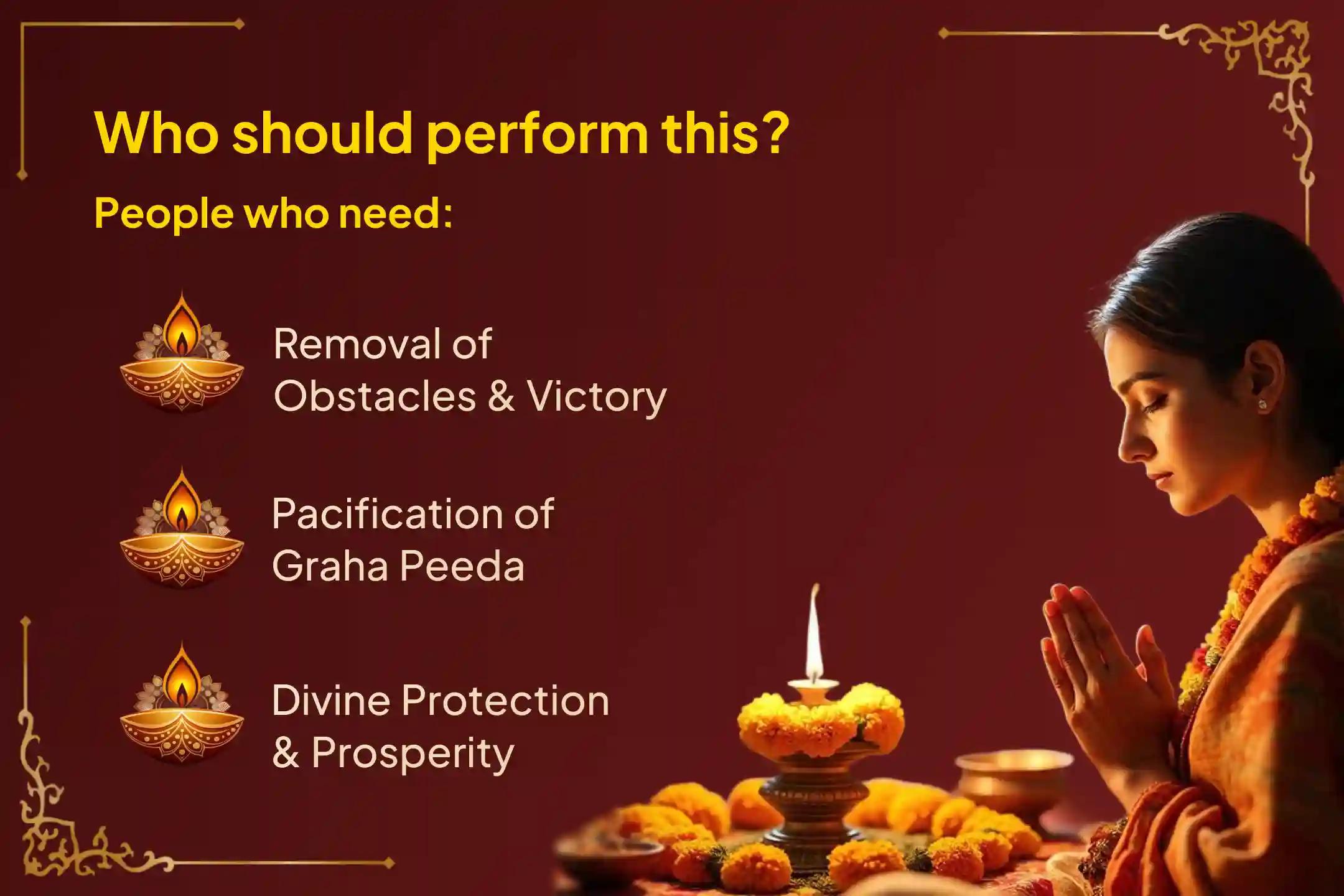 🕉️ On Durgashtami, get blessings of Durga Devi with Special Satha Chandi Homam and Sri Chakra Kumkumarchana Puja 🙏