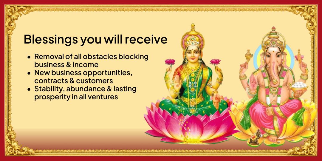 Maha Navratri Chaturthi Dhandatri Mahalakshmi & Siddhi Pradayak Ganesh Chadhava