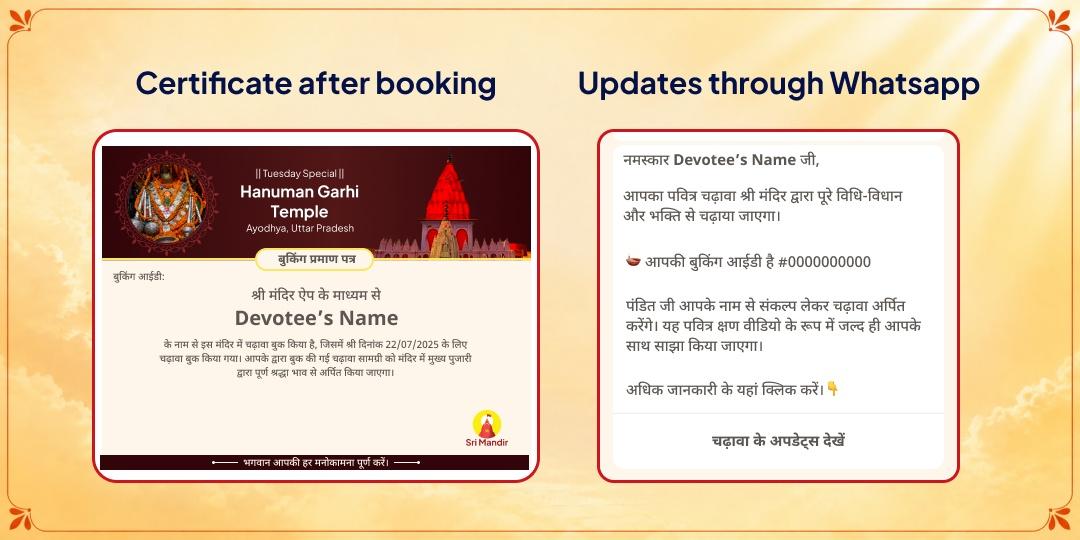 Tuesday Shri Hanuman Garhi Mandir Chadhava