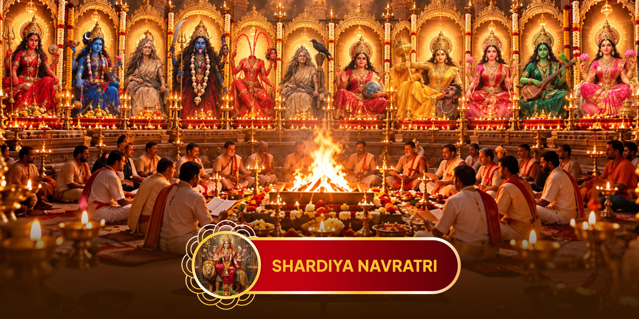 Navratri Ashtami 8 Shaktipeeth Maha Shakti Mahayagya, 1,25,000 Navarna Mantra Jaap and Kanya Bhojan