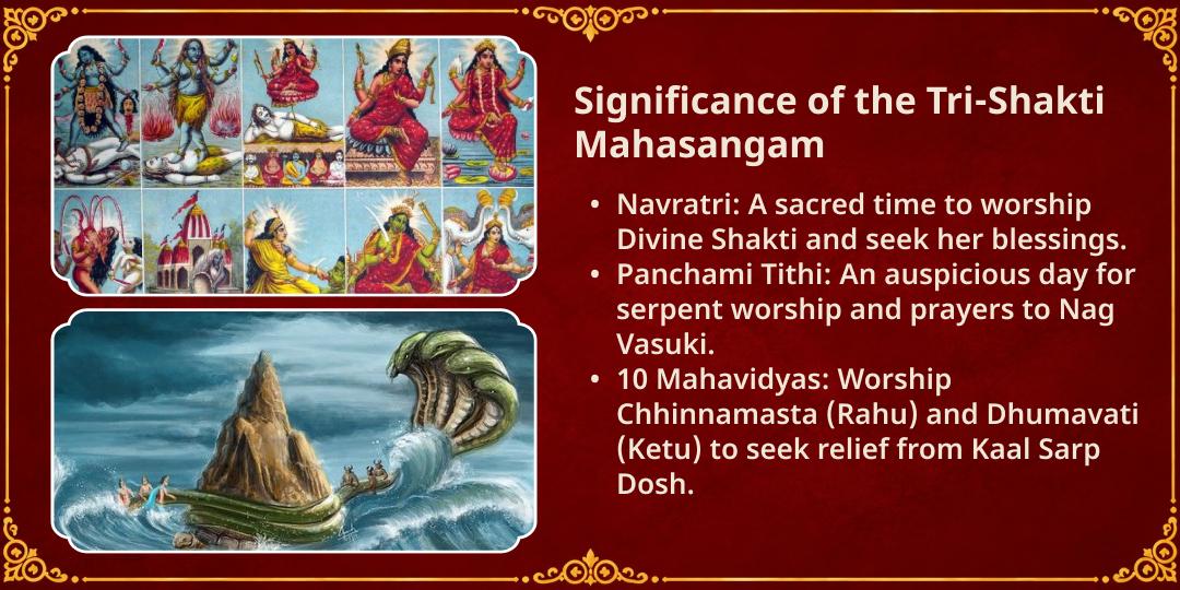 Maha Navratri Panchami Nag Dosh Shanti 10 Mahavidyas & Nag Devta Chadhava