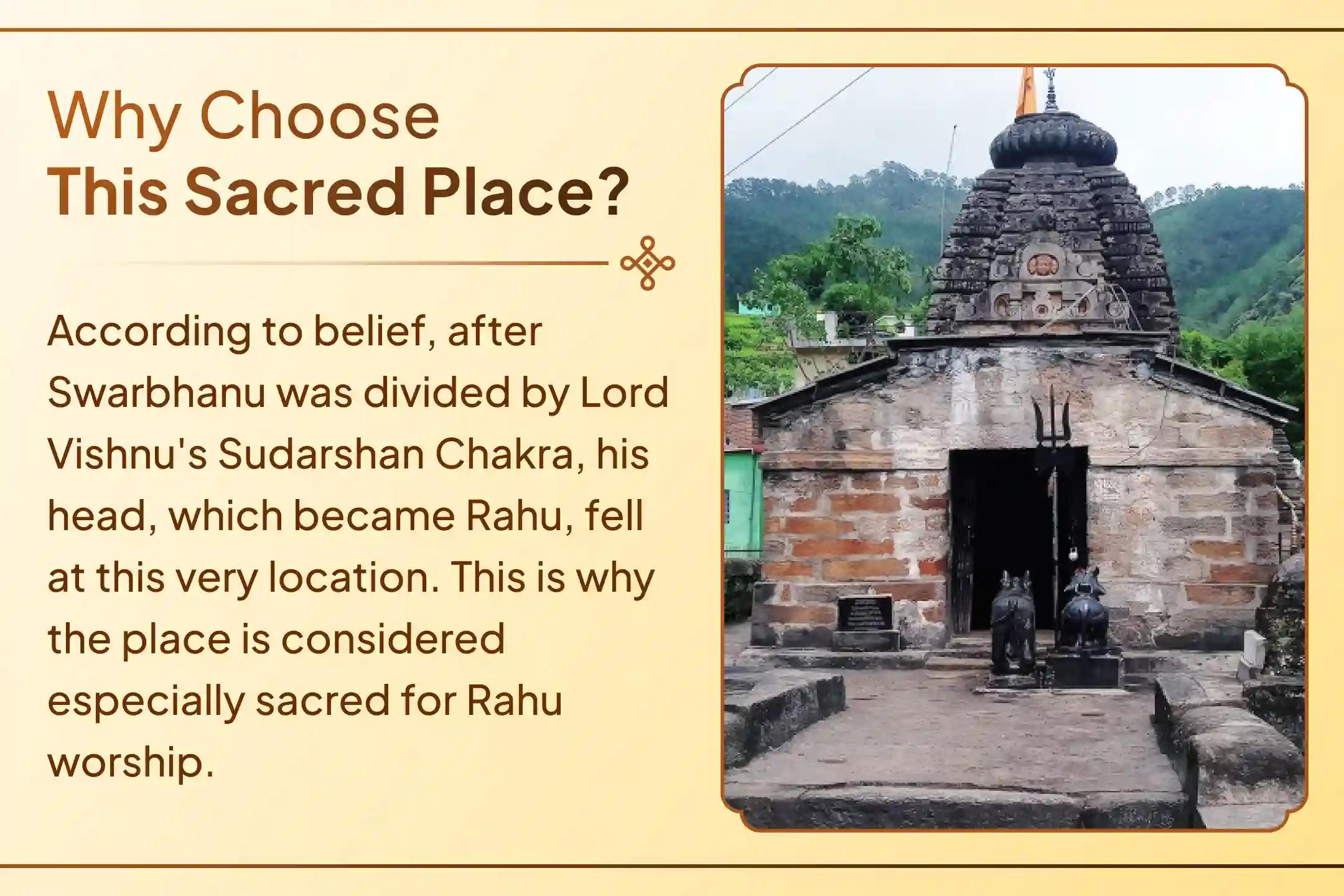 When life feels uncertain, seek clarity and balance through the blessings of Rahu Dev. 🙏