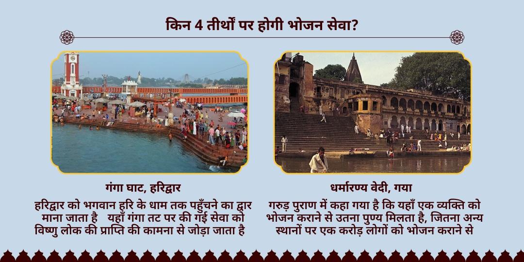 पापांकुशा एकादशी विष्णु लोक प्राप्ति 4 तीर्थ ज़रूरतमंद भोजन सेवा