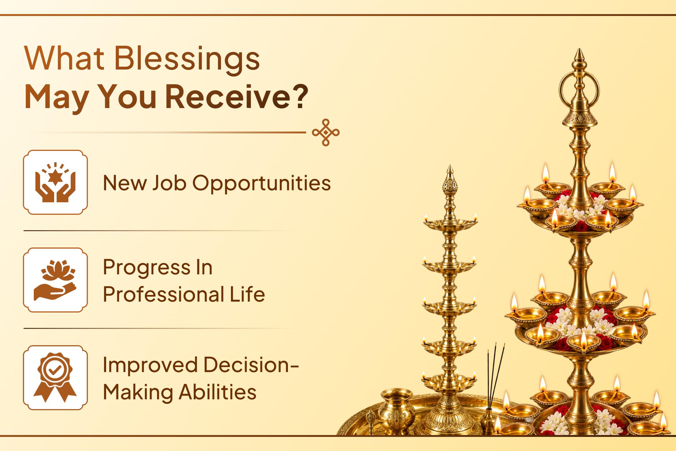✨ A special spiritual step for those waiting to receive the fruits of their hard work.