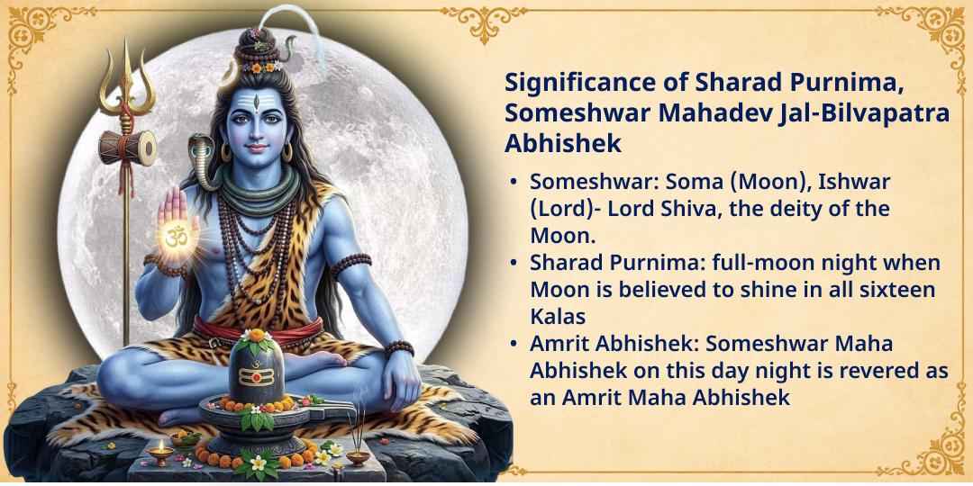 Sharad Purnima Someshwar Mahadev Jal-Belpatra Abhishek