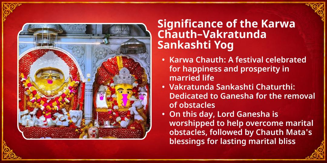 Karwa Chauth- Vakratunda Sankashti Special Chauth Mata-Shri Ganesh Chadhava