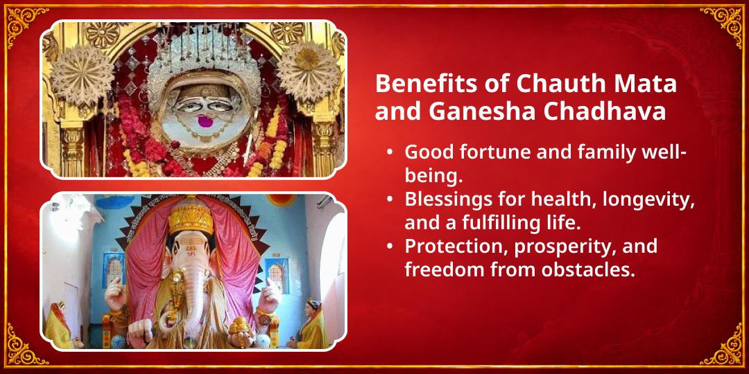 Karwa Chauth- Vakratunda Sankashti Special Chauth Mata-Shri Ganesh Chadhava