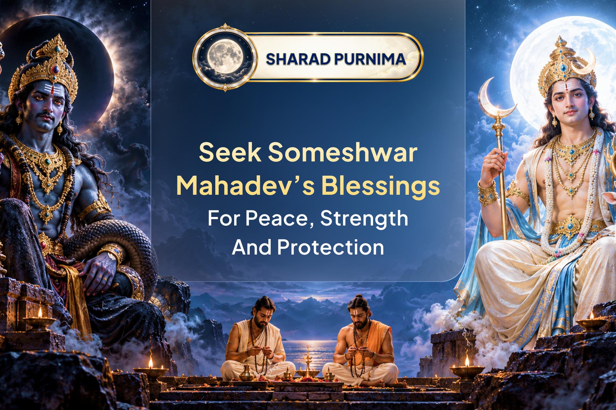 🌕 Why Is Sharad Purnima Considered Powerful for Chandra Dosha Shanti?