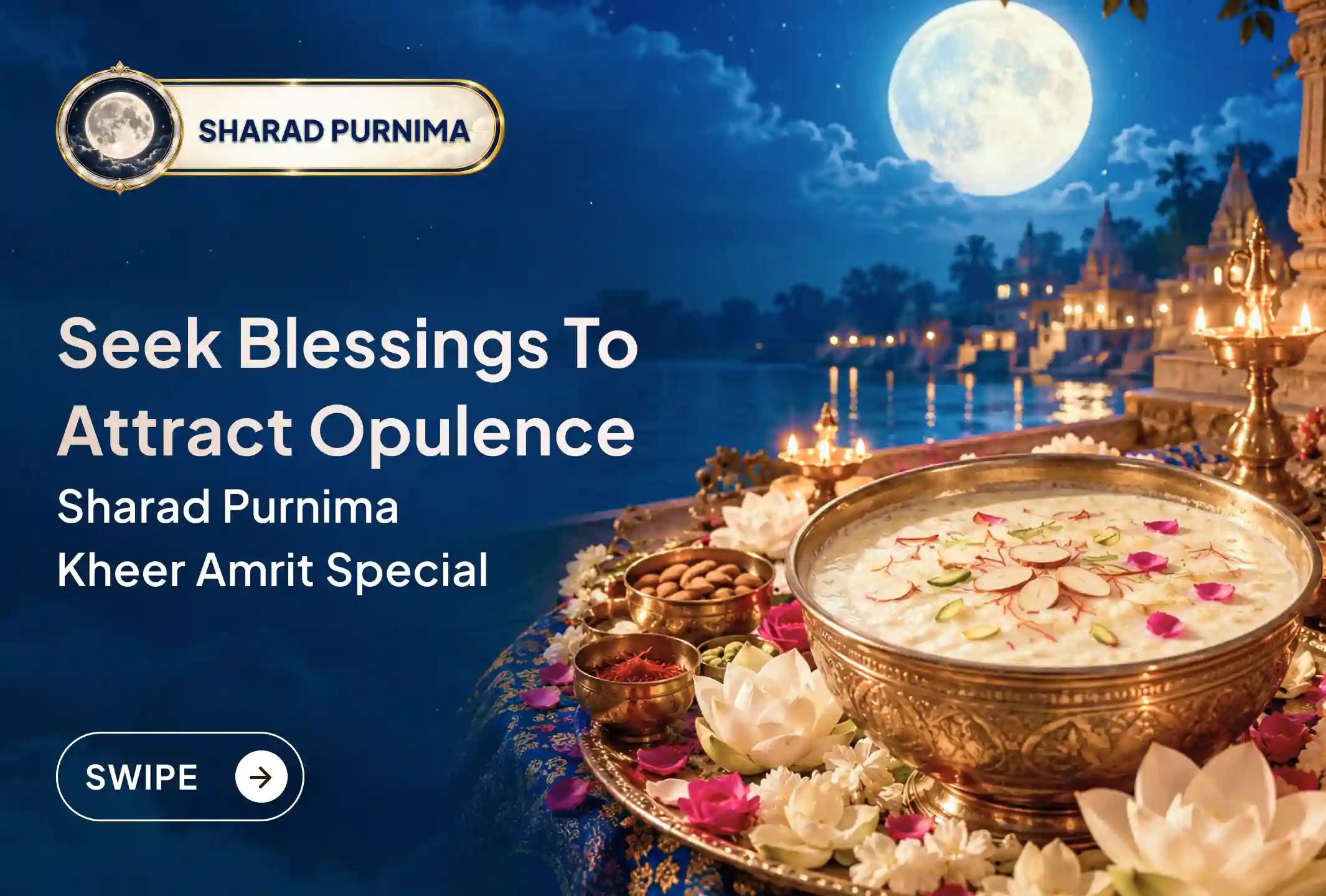 What makes Sharad Purnima the sacred night to seek Swarn Aakarshan Bhairav’s blessings?