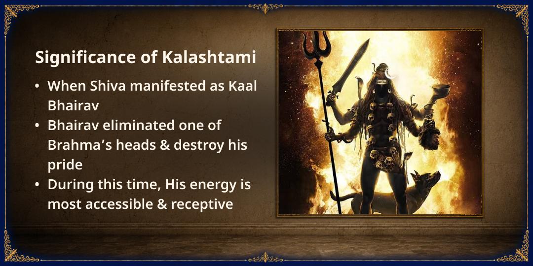 Ravivaar Kalashtami Sarv-Raksha 4 Bhairav Jagrut Swaroop Tel Maha Abhishek