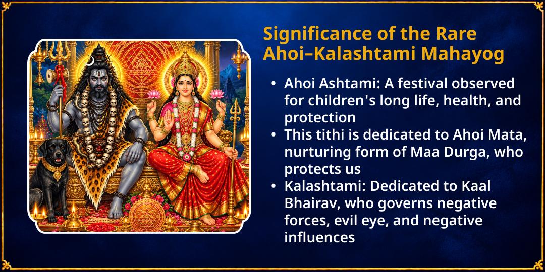 Ahoi-Kalashtami Sarv Disha Santan Suraksha Chadhava & Havan Ahuti