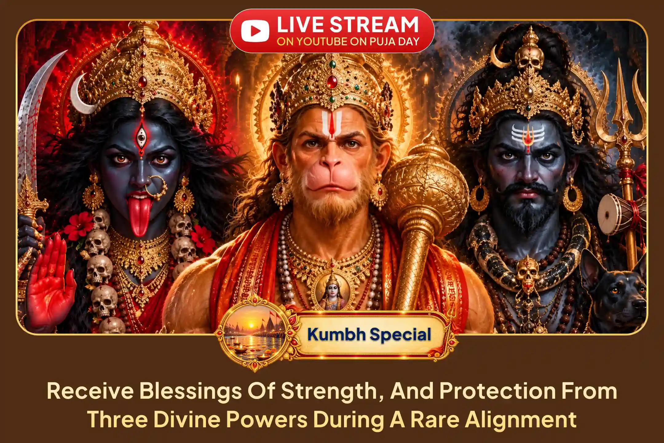 When an occasion is rare and special, connecting your prayers with divine powers becomes even more meaningful.