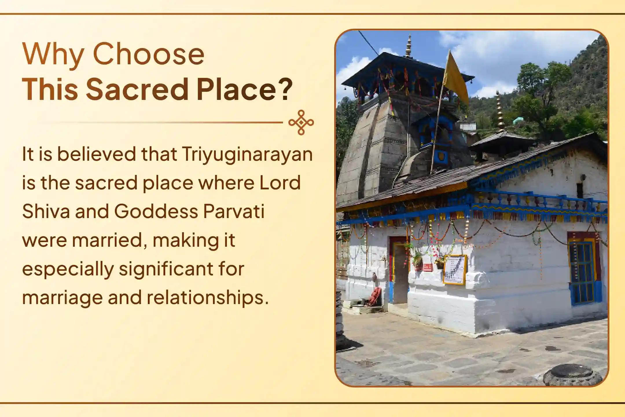 Honouring a divine wedding, bringing together the blessings of three sacred couples.