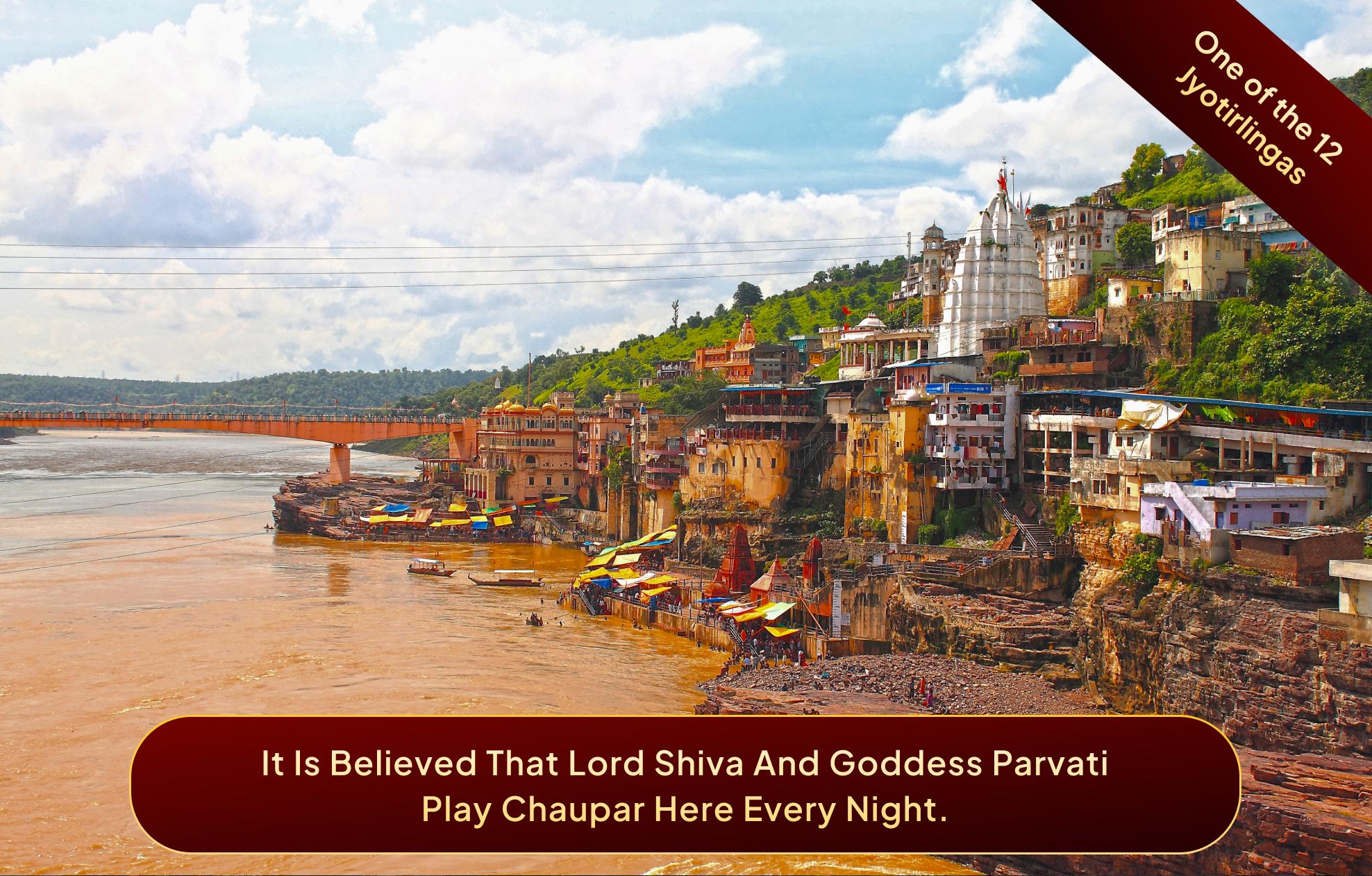 Shri Omkareshwar Jyotirlinga Temple, Khandwa, Madhya Pradesh