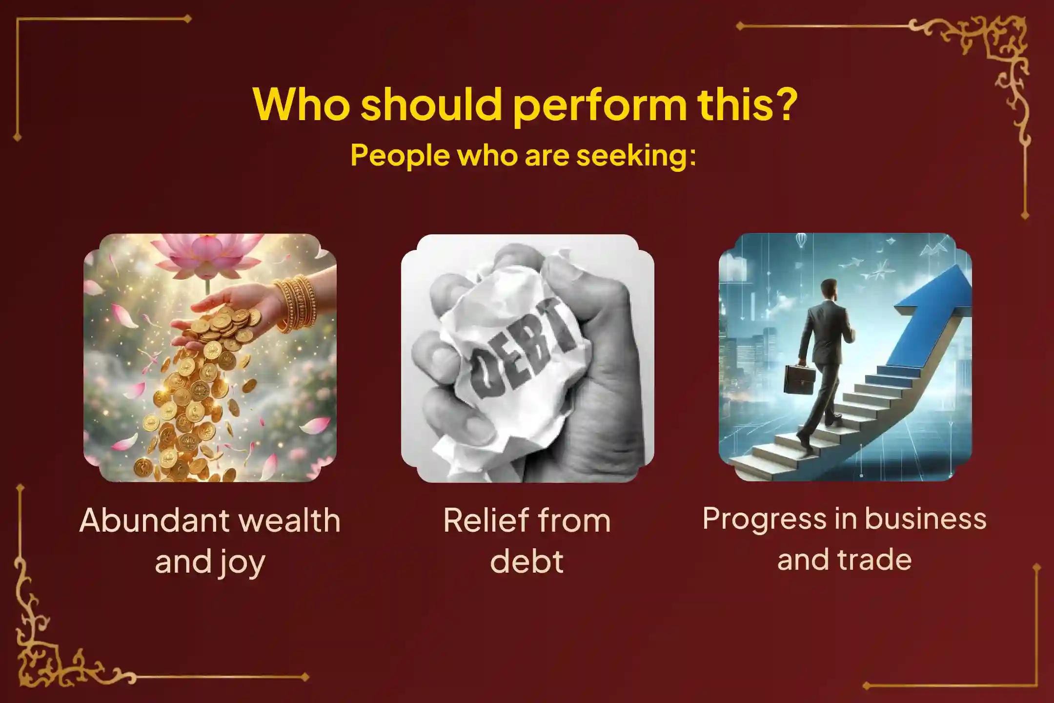 Participate in the Rare 10 Year Dhantrayodashi Mahalakshmi Shaktipeetha Special 11,000 Mahalakshmi Mantra Jaap and Homam to get Blessings for Abundance of Wealth and Bliss in Life
