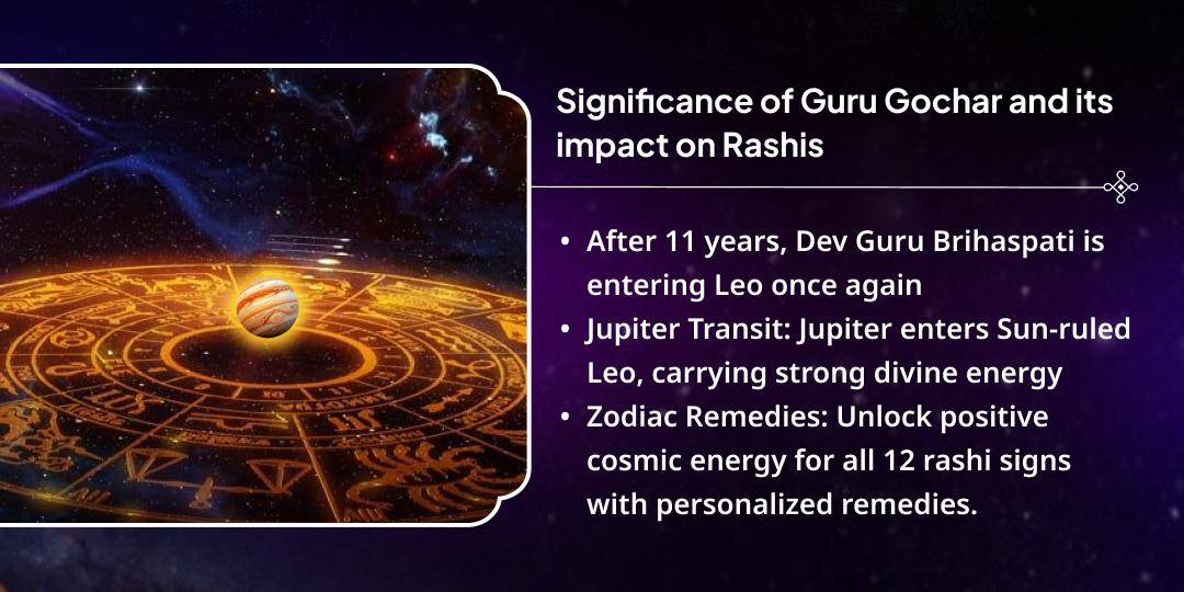 Guru Gochar 12 Rashis Best Remedies for Positive Effects