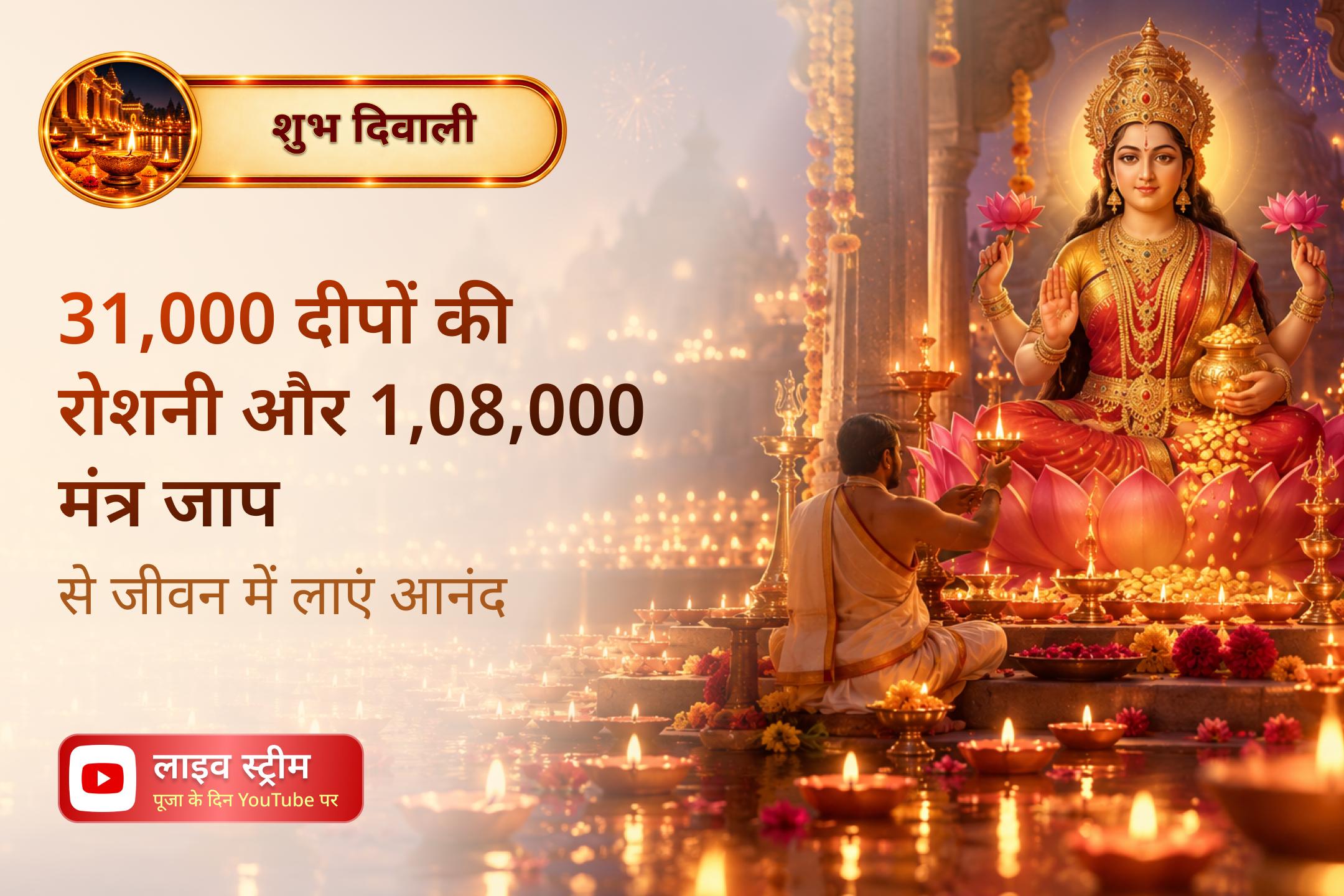 दीपों की रोशनी के साथ अपने जीवन में नई शुरुआत का स्वागत करें!