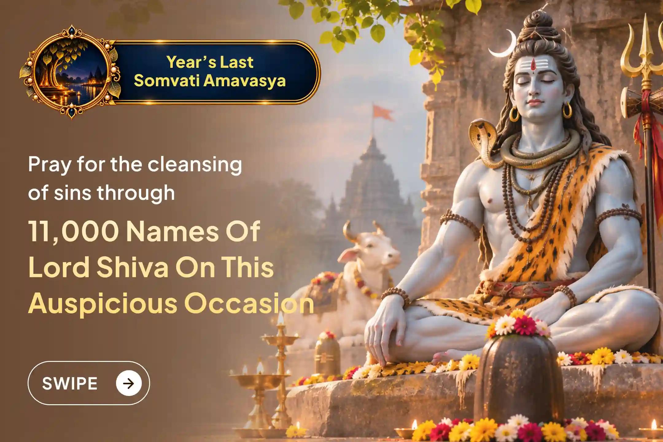 The rare occasion of Somvati Amavasya holds deep spiritual significance for self-purification through the worship of Lord Shiva.