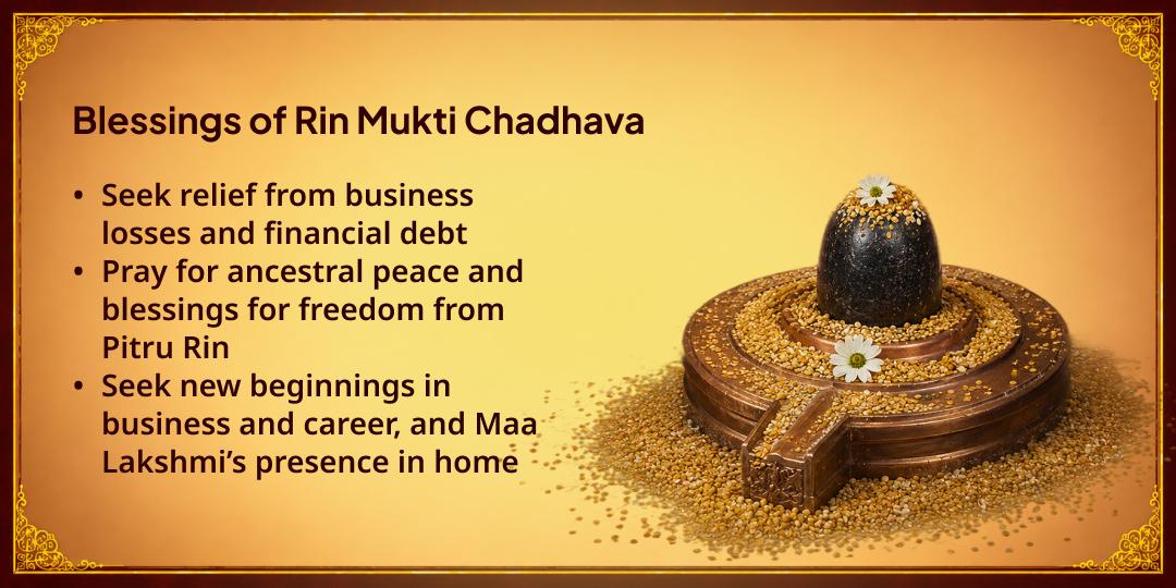 Dhanteras Shukra Pradosh Arthik Rin Mukti Special Rin Mukteshwar Chadhava