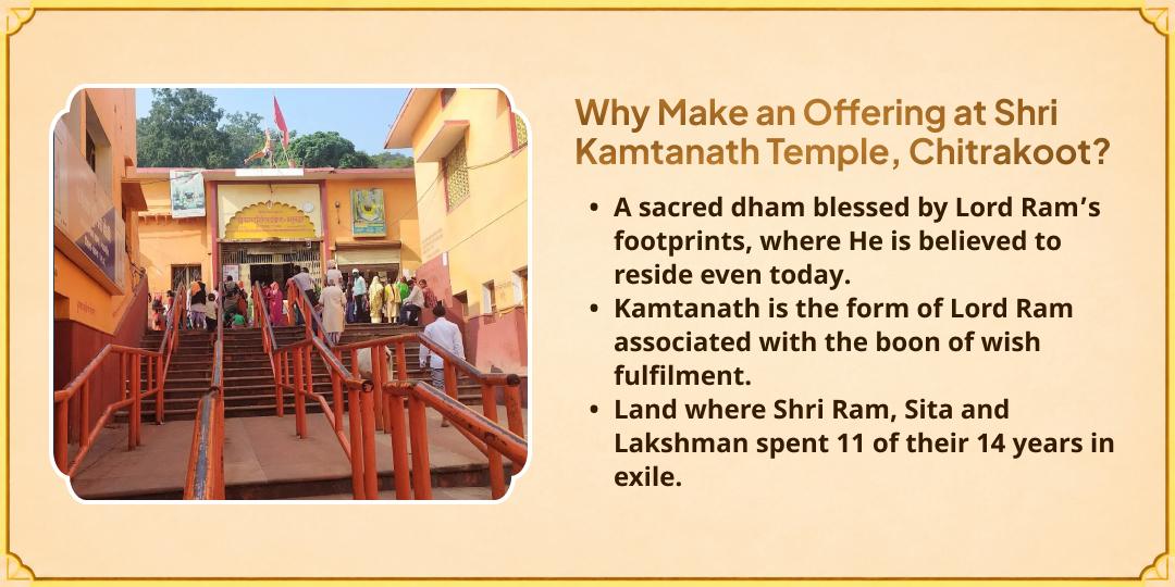 Rama Ekadashi Mankomna Purti Shri Kamtanath Chitrakoot Chadhava