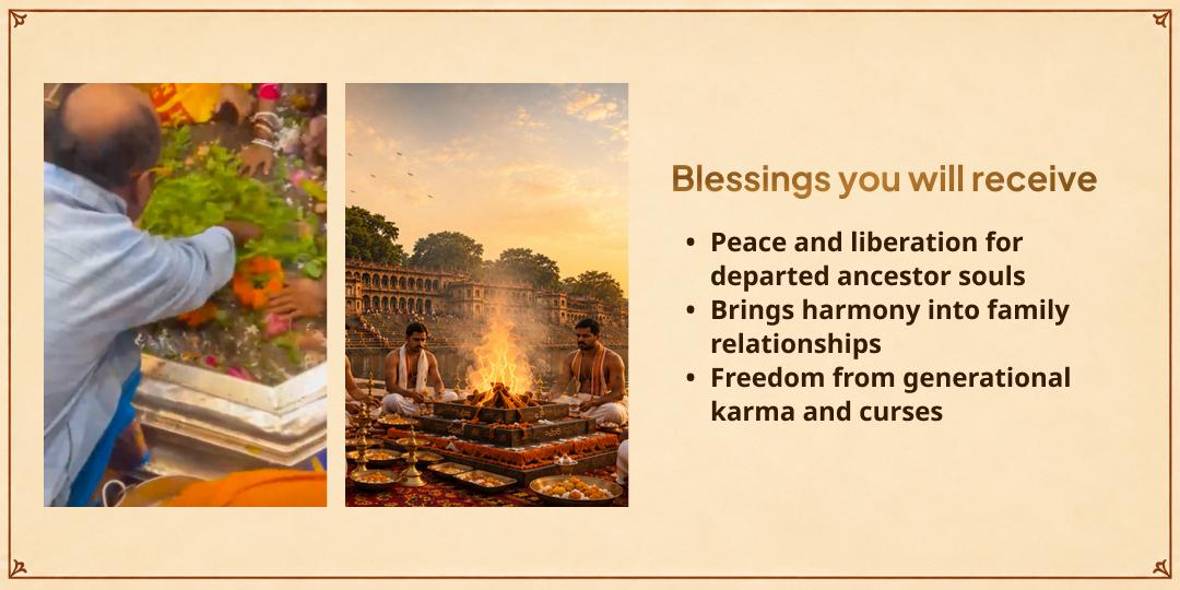 Guruvaar Rama Ekadashi Gaya Pitru Dosh Shanti Vishnu Pad Vedi Chadhava, Havan & Seva