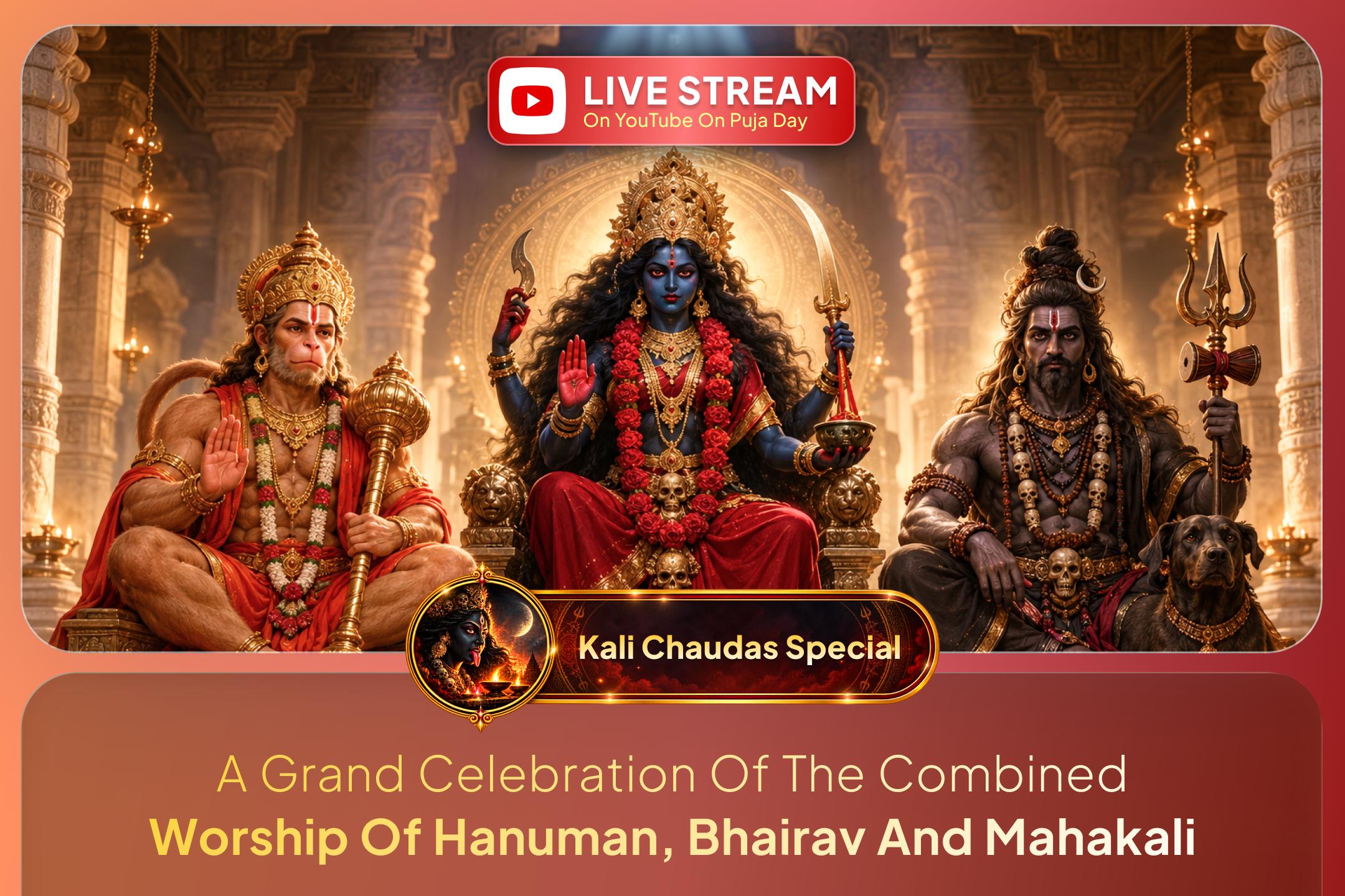 Invocation of Three Divine Powers, a Sacred Sankalp for Unbreakable Spiritual Protection in Life.
