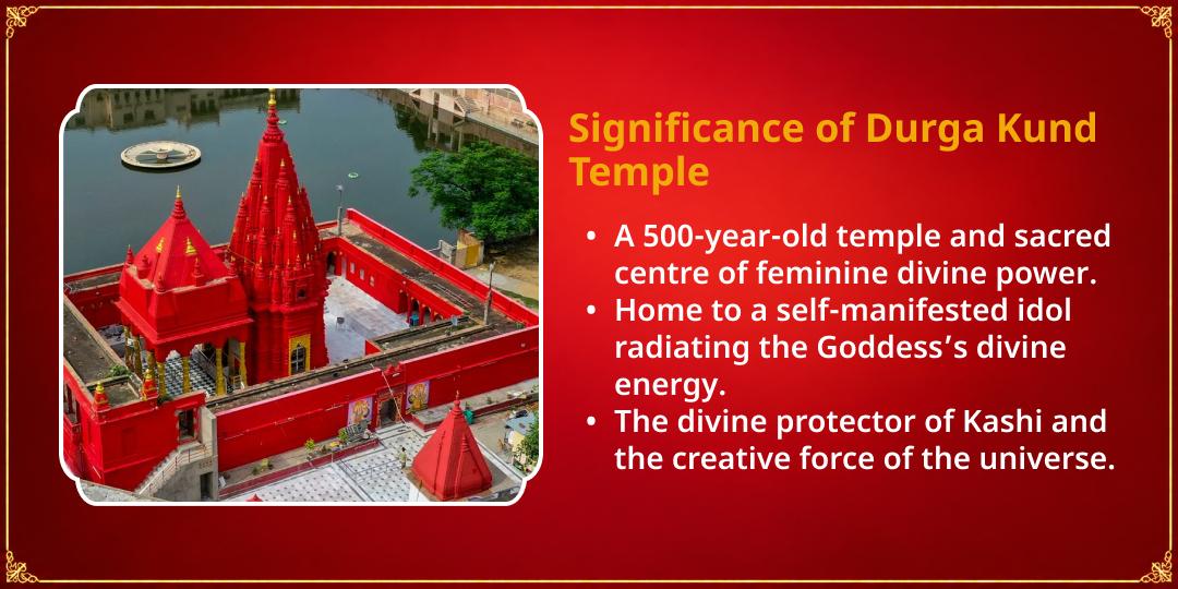 Ahoi Ashtami Santan Suraksha Special Durga Kund Kashi Chadhava
