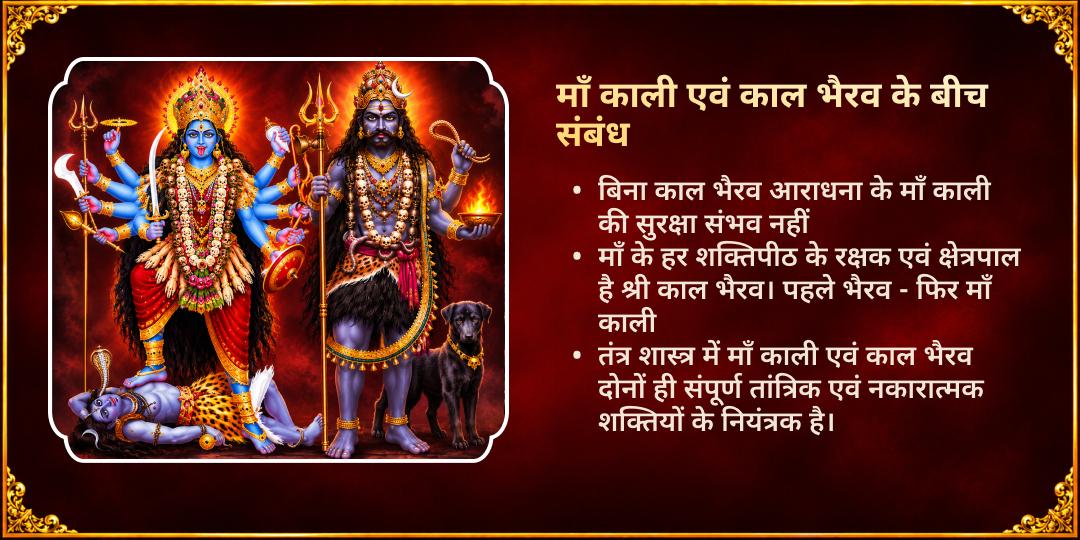 काली चौदस माँ काली एवं काल भैरव सर्व दिशा सुरक्षा महाभिषेक एवं चढ़ावा