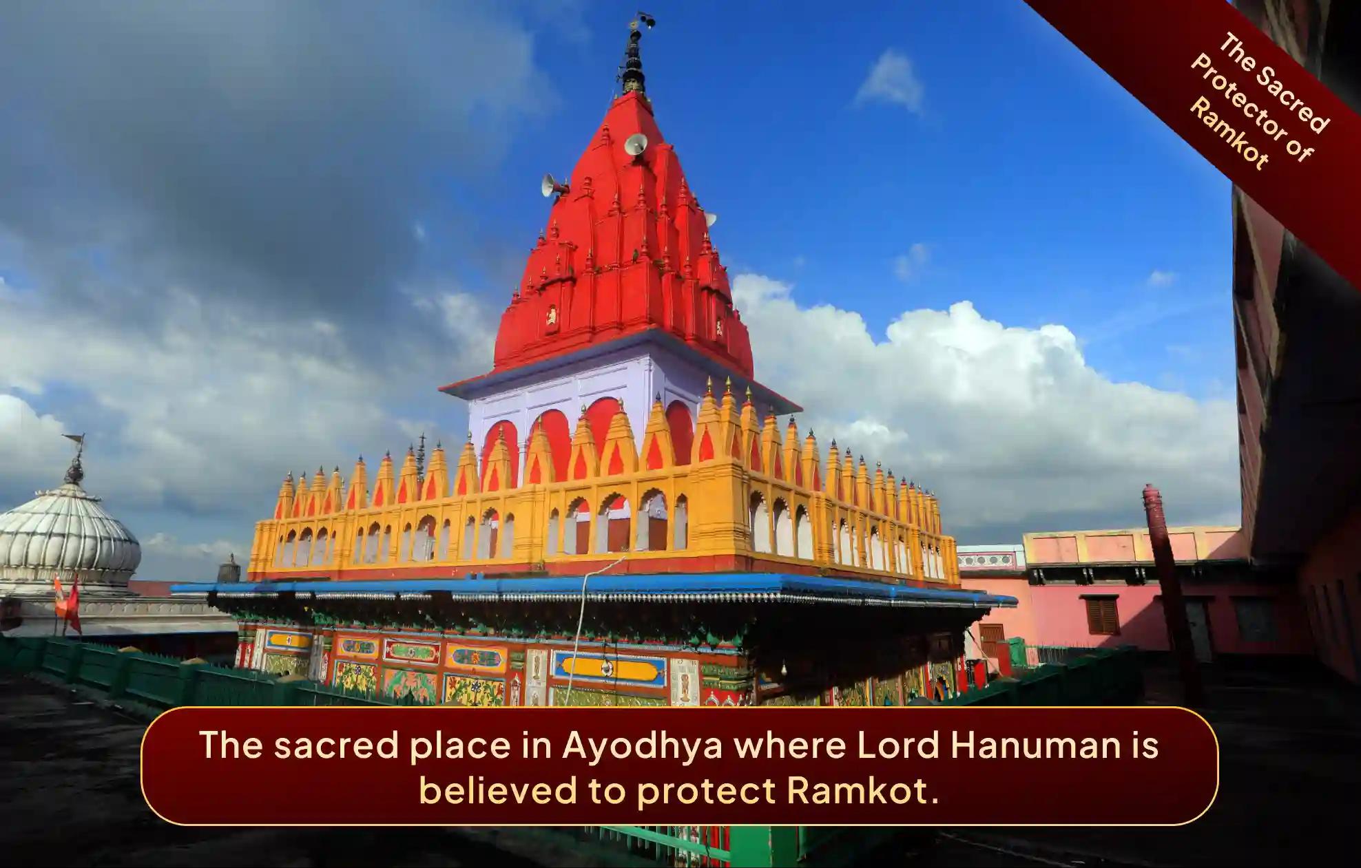 Hanuman Garhi Temple,Ayodhya, Uttar Pradesh