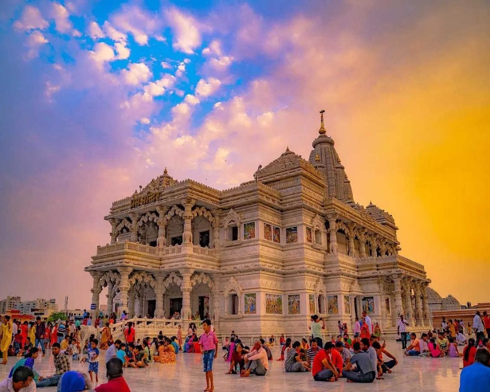 प्रेम मंदिर - वृंदावन, उत्तरप्रदेश, भारत 1 प्रेम मंदिर