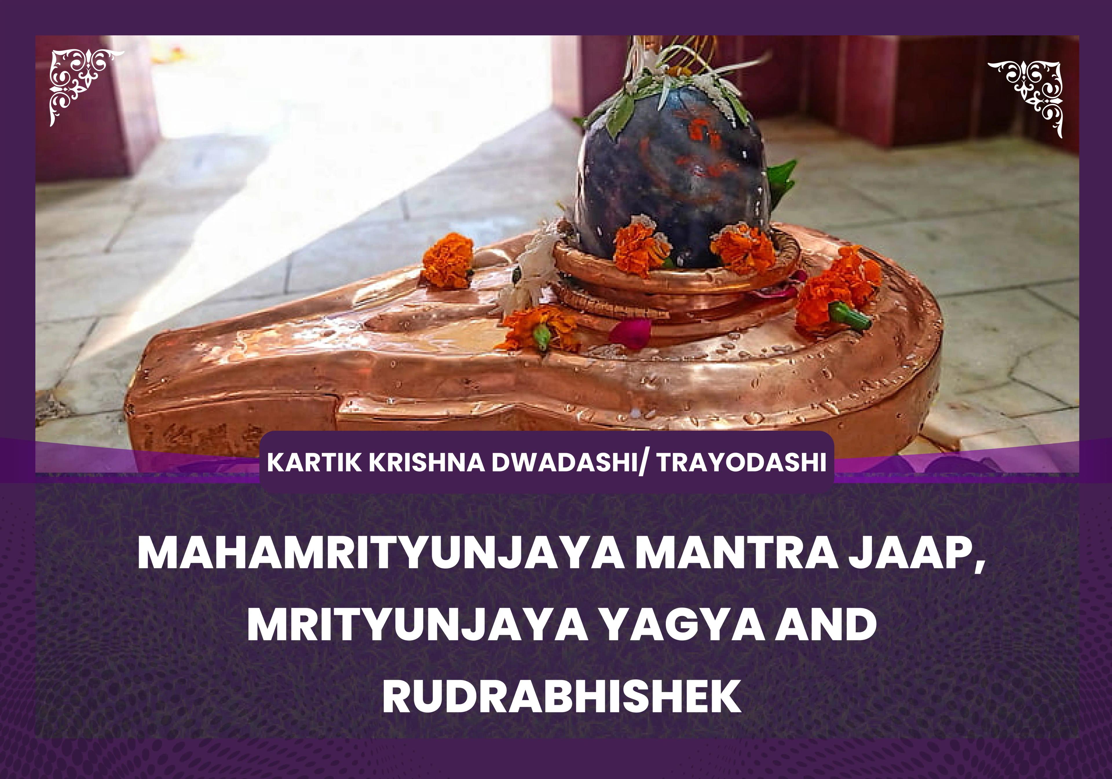 Dhanteras special Mahamrityunjaya Mantra Jaap, Mahamrityunjaya Maha Yagya and Rudrabhishek