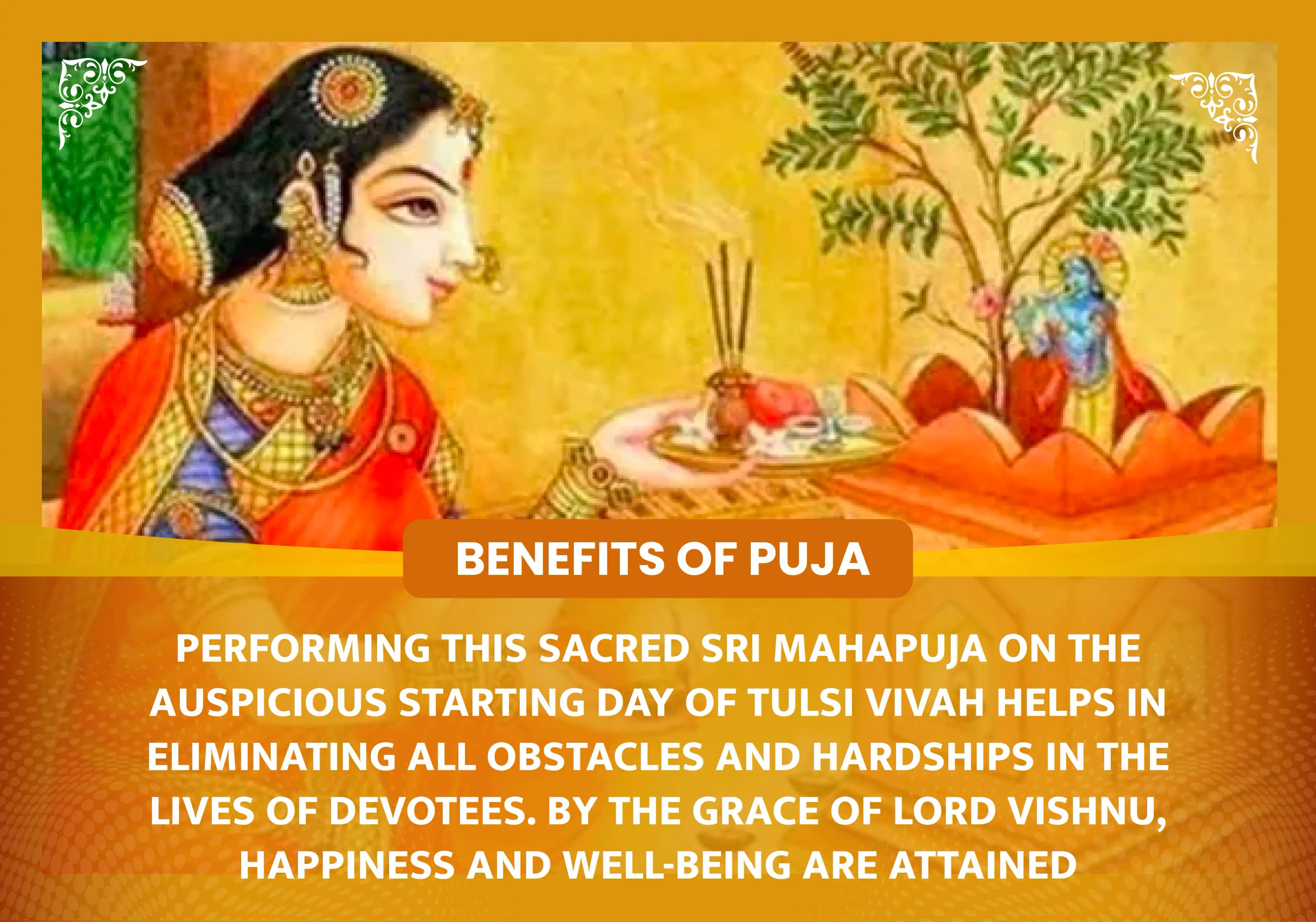 Tulsi Vivah, Vishnu Sahastranaam and Kartik Deep Daan for Good Health, Strong Relationships and Success