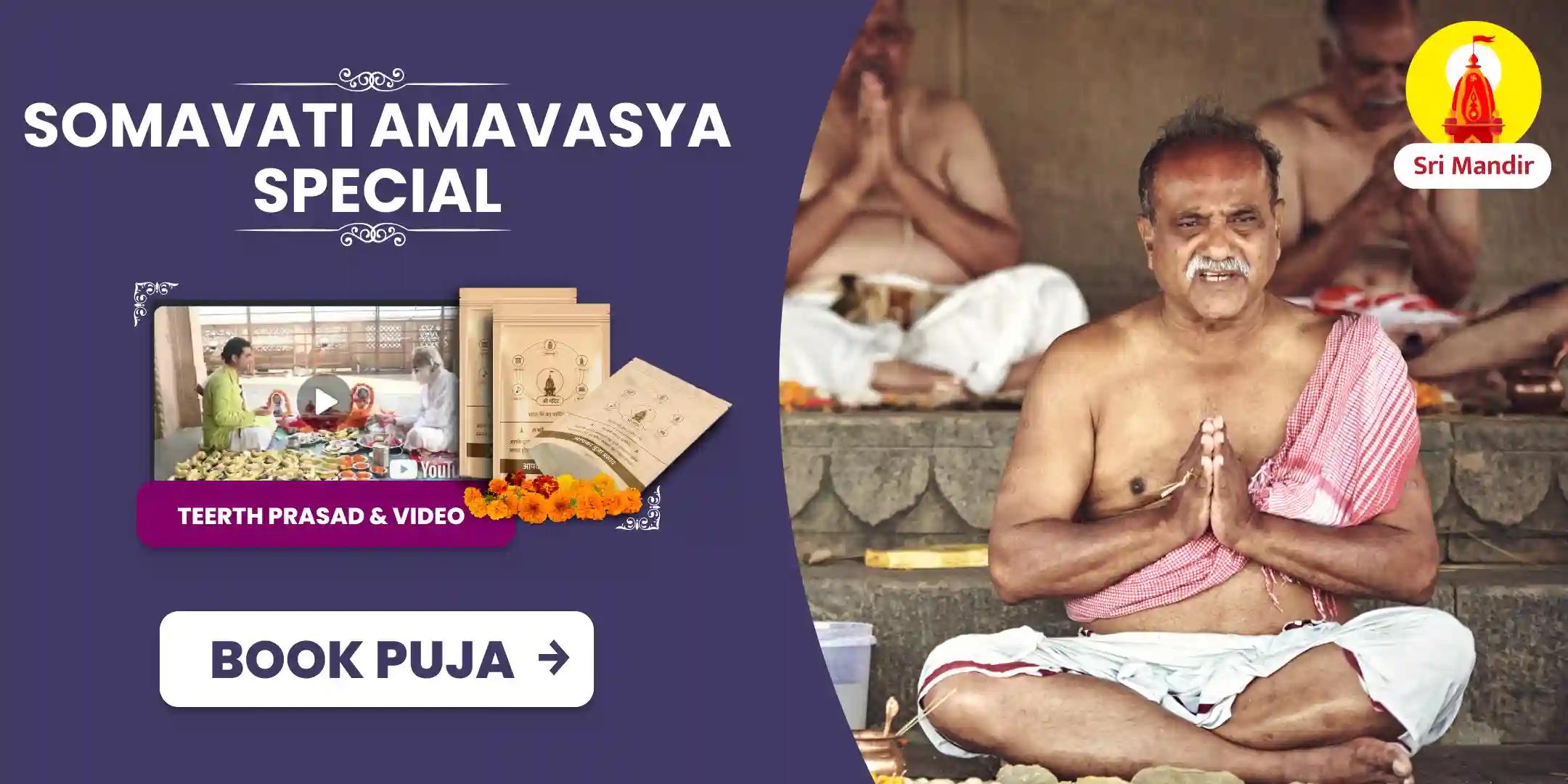 Somavati Amavasya Special Narayan Bali, Naag Bali, and Pitru Shanti Mahapuja For Relief from Ancestral Curses
