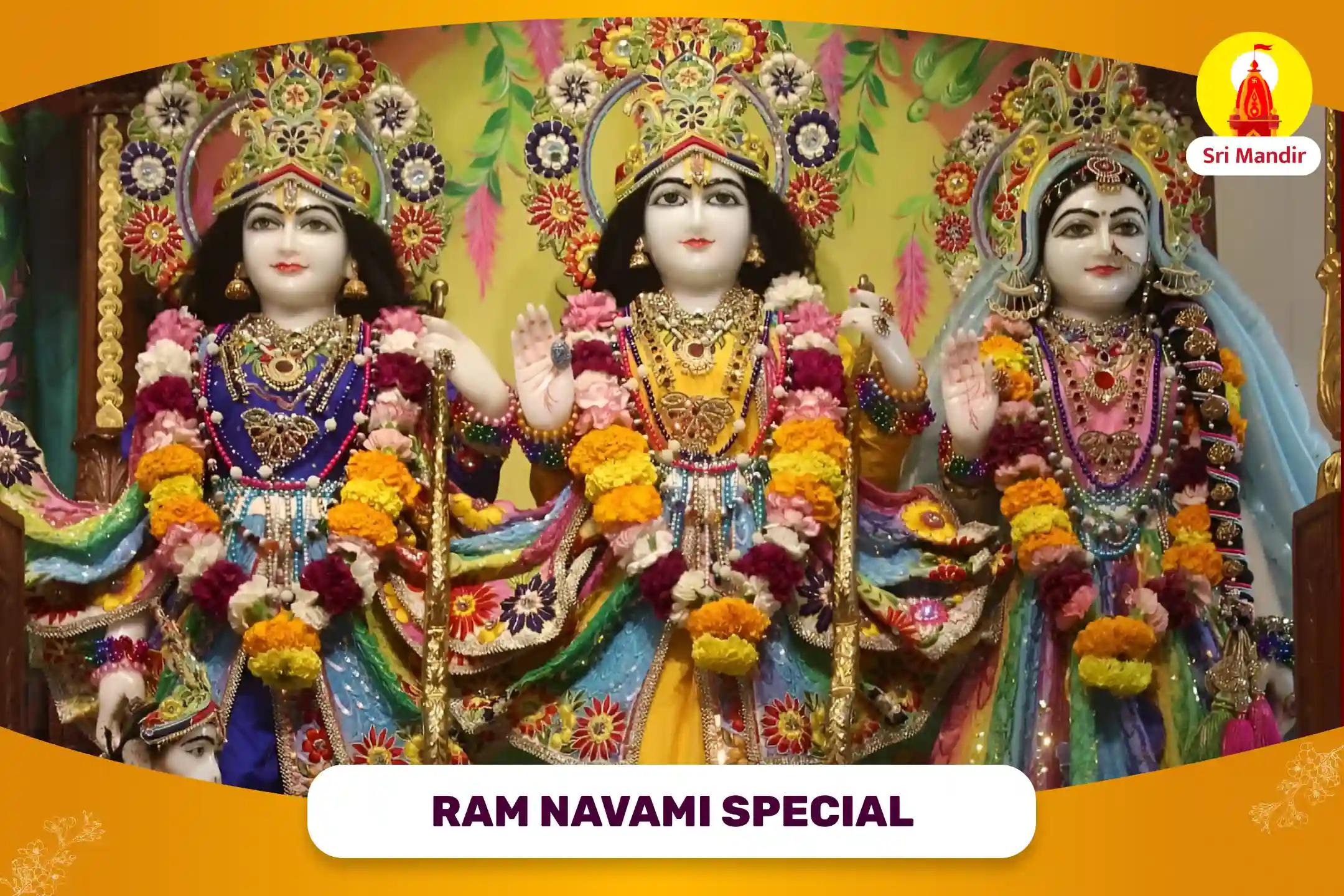 Ram Navami Special Shri Ram Namaskar Ashtakam stotra path, Shri Ram Rajya Abhishek Maha Puja and Saryu Deep Daan