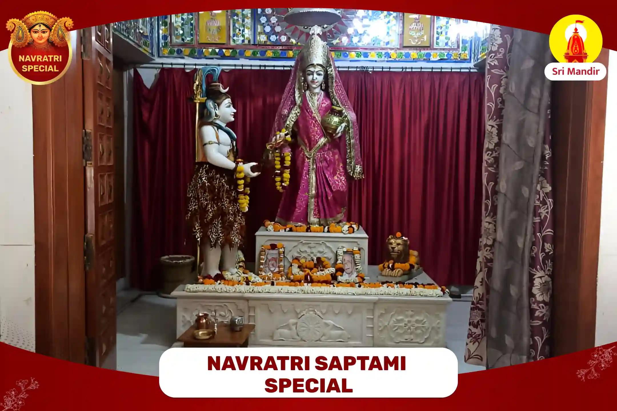 Navratri Saptami Special Maa Annapurna Mahapuja, Annapurna Ashtakam Path and Anna Daan for Nourishment and Abundance
