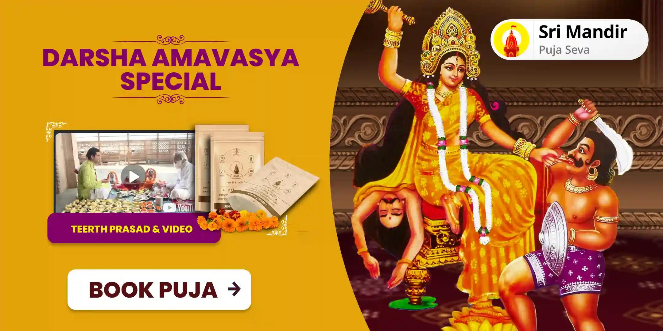 Darsha Amavasya Special Sarva Karya Siddhi Maa Bagalamukhi Tantra Yukta Mahayagya for Fulfilment of all Desires