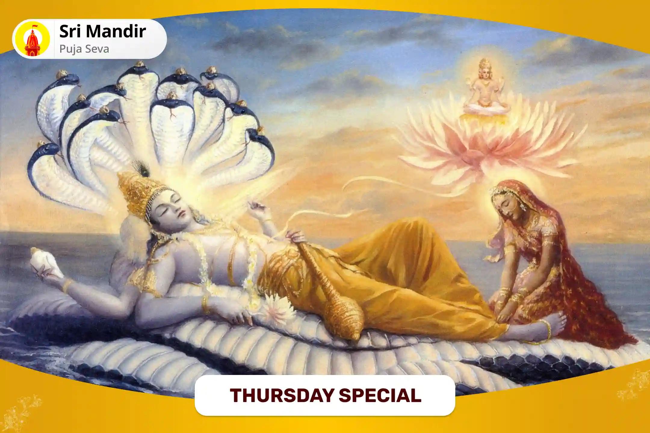 Thursday Special Brihaspati Vrat Katha and Vishnu Sahasranamam Path for shielding from Negative influence and Overcoming Challenges