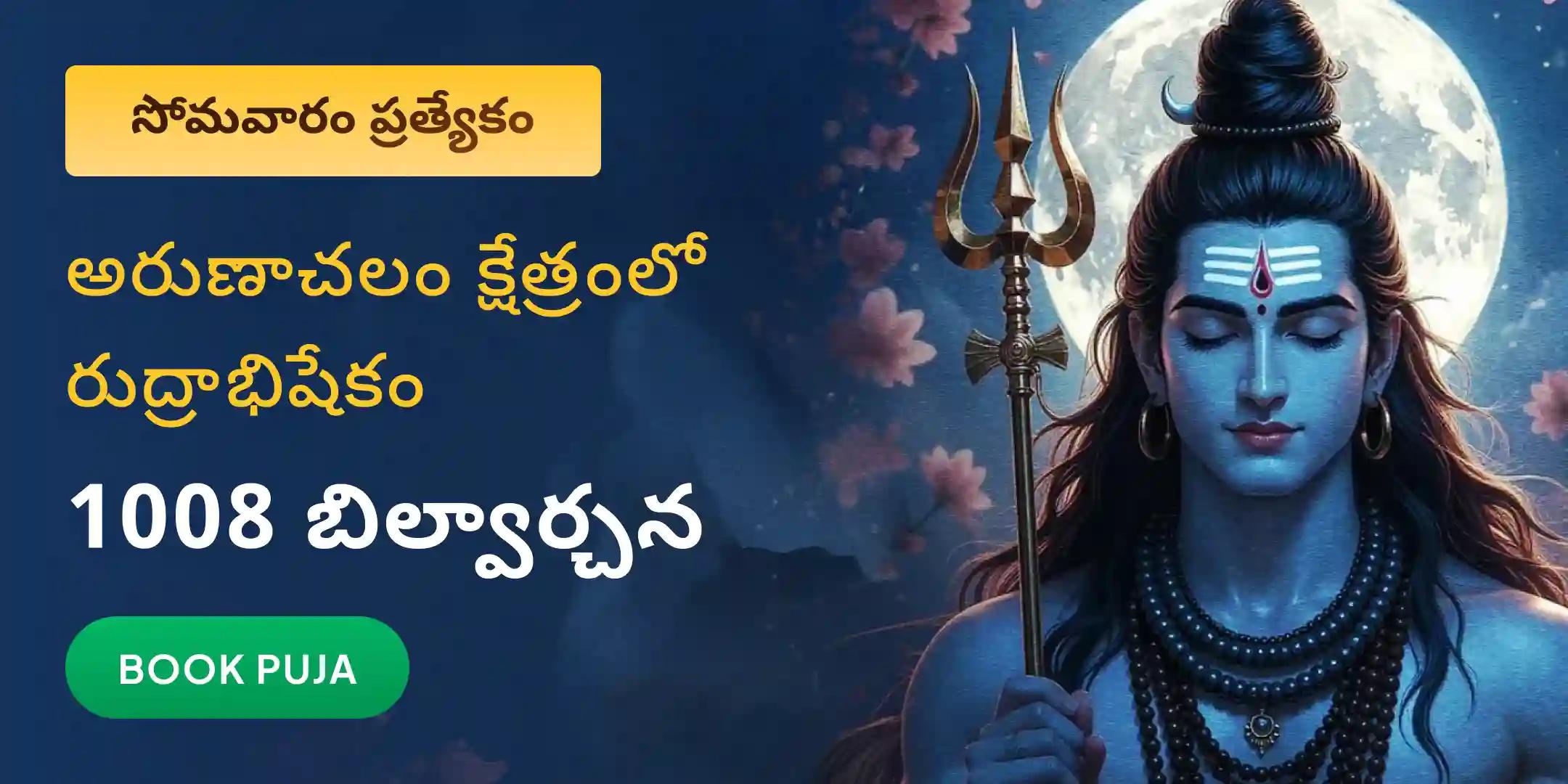 అరుణాచలం క్షేత్రం లో రుద్రాభిషేకం, 1008 బిల్వార్చన మరియు హోమం అరుణాచలం క్షేత్రం లో రుద్రాభిషేకం, 1008 బిల్వార్చన మరియు హోమం