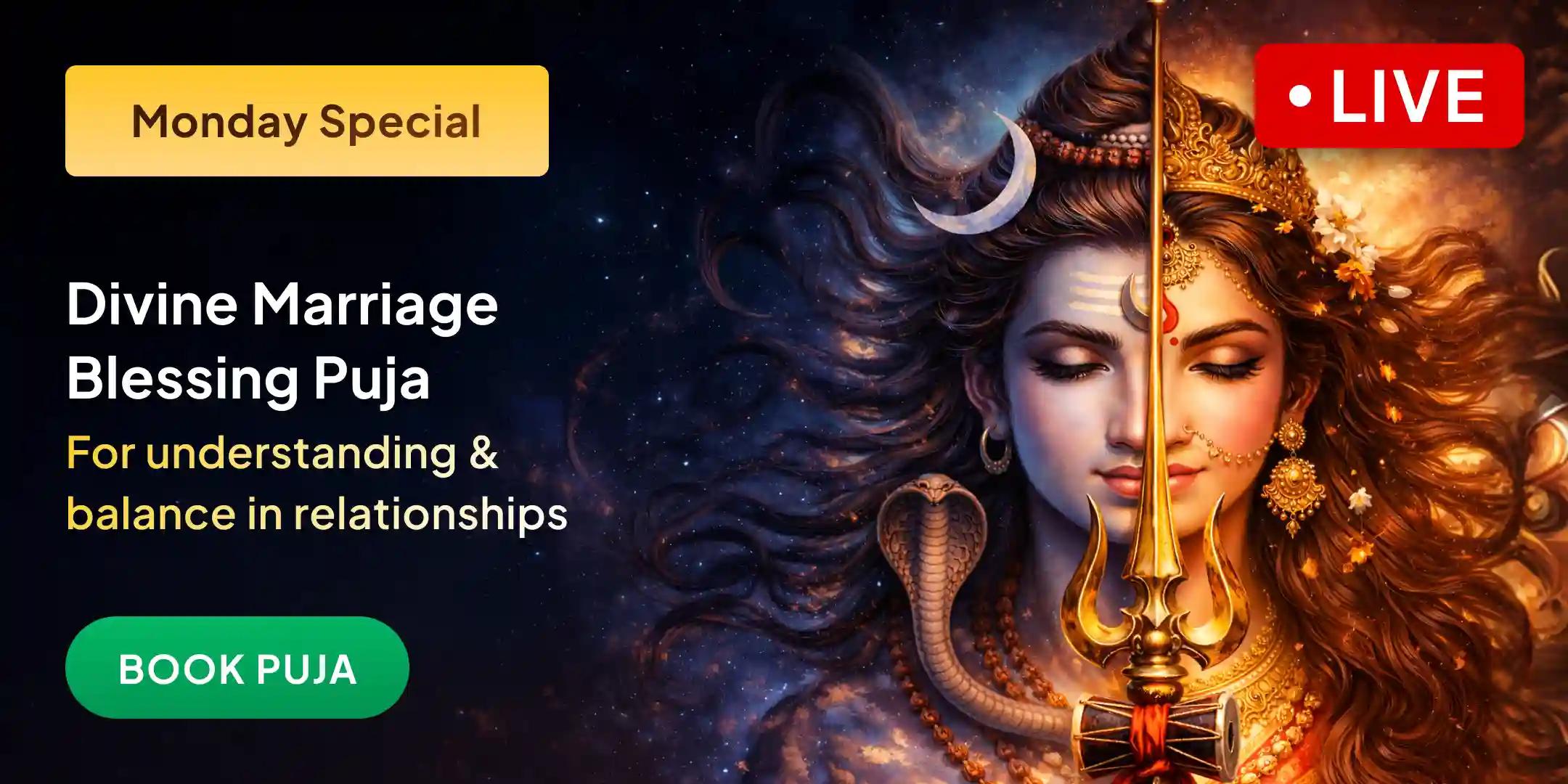 Ardhanarishwar Vivah Siddhi, Prem Vriddhi Puja and Shiv-Shakti Hawan Ardhanarishwar Vivah Siddhi, Prem Vriddhi Puja and Shiv-Shakti Hawan