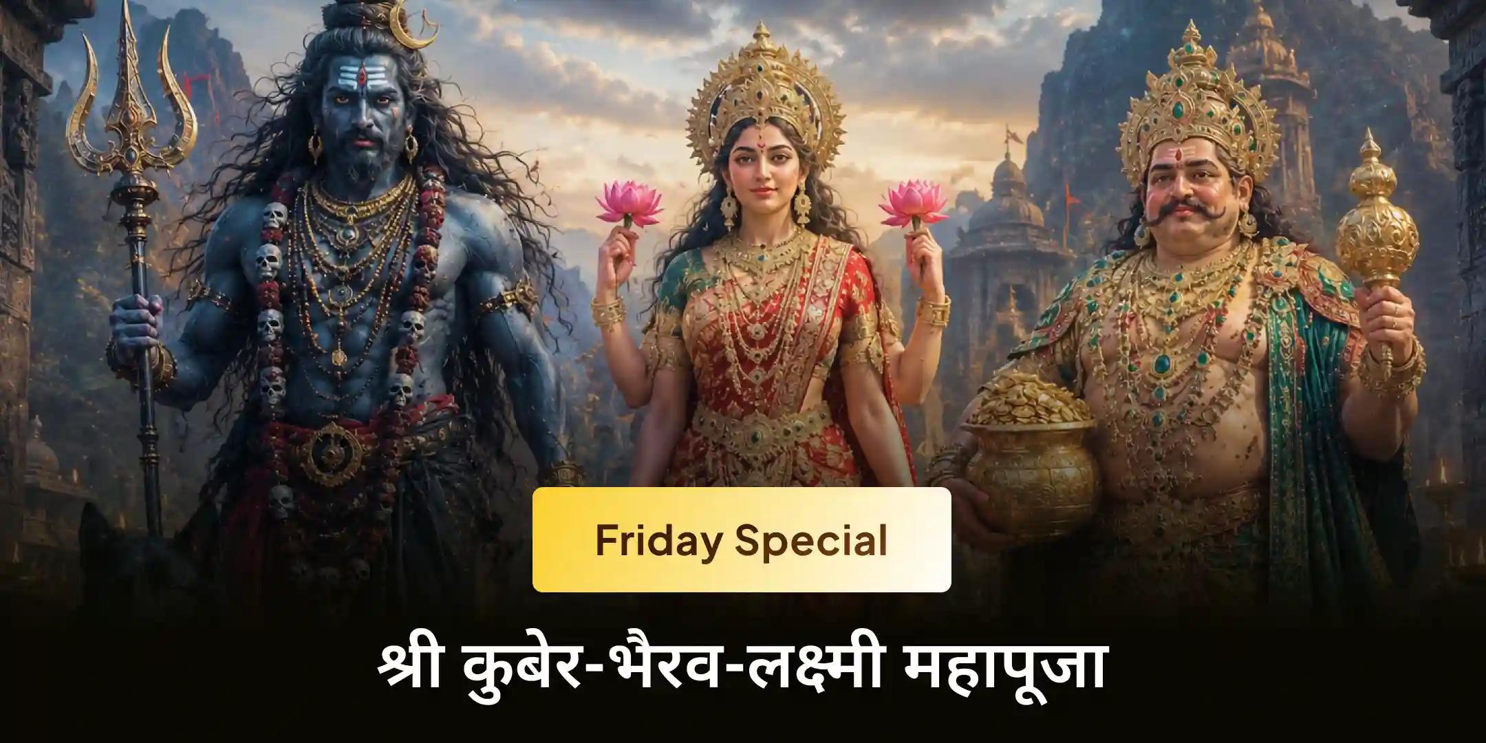 11,000 कुबेर मंत्र जाप, बटुक भैरव कवच और श्री सूक्त हवन 11,000 कुबेर मंत्र जाप, बटुक भैरव कवच और श्री सूक्त हवन