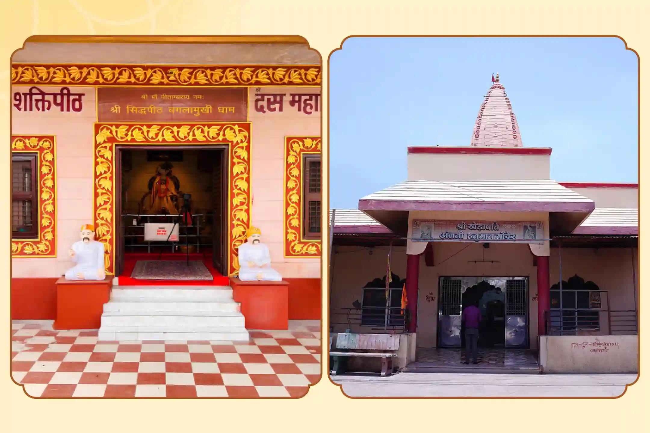 Maa Baglamukhi Temple, Khedapati Hanuman Temple, Haridwar, Ujjain Maa Baglamukhi Temple, Khedapati Hanuman Temple, Haridwar, Ujjain