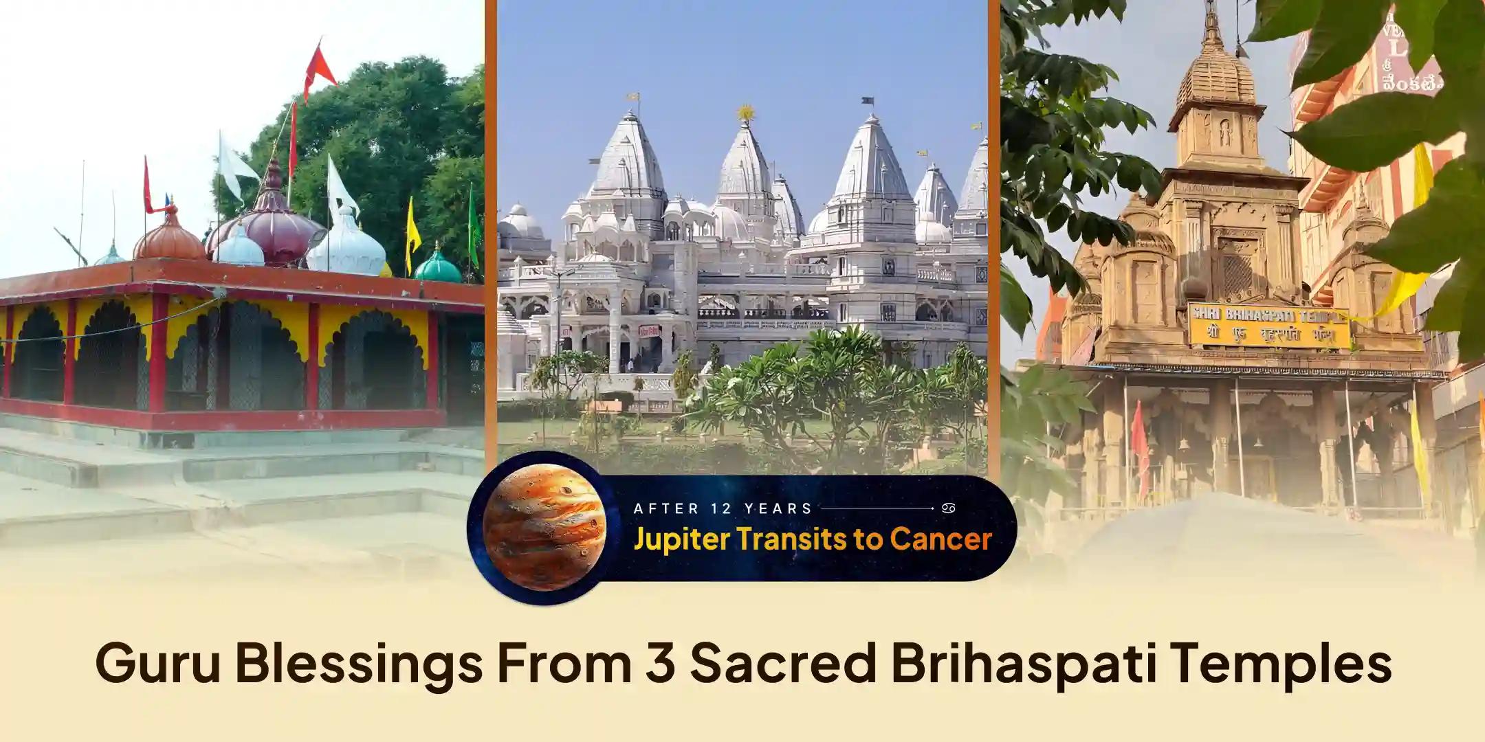 3 Sacred Brihaspati Temple, 300 Kawach Path 300 Ltr. Haldi Abhishek and 31 Brahmin Yellow Vastra Daan Seva 3 Sacred Brihaspati Temple, 300 Kawach Path 300 Ltr. Haldi Abhishek and 31 Brahmin Yellow Vastra Daan Seva
