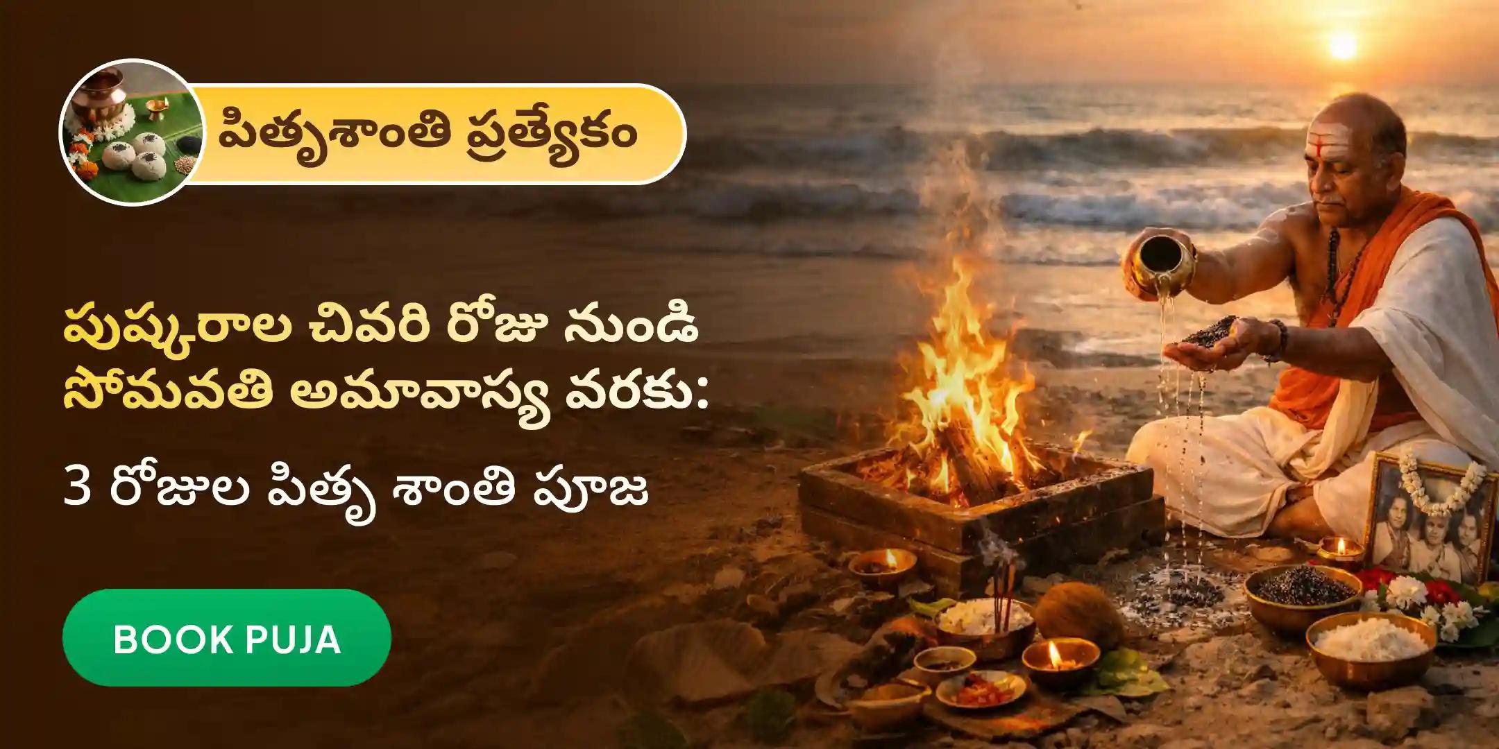 3 రోజుల నారాయణ బలి, త్రిపిండి శ్రాద్ధం మరియు తిల తర్పణం 3 రోజుల నారాయణ బలి, త్రిపిండి శ్రాద్ధం మరియు తిల తర్పణం