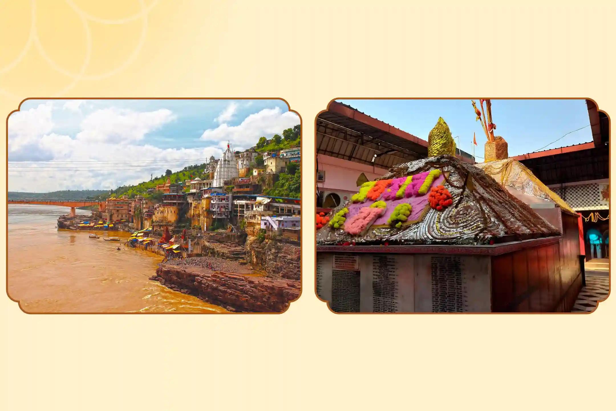 Shri Omkareshwar Jyotirlinga Temple, Mangala Gauri Shaktipeeth, Khandwa and Gaya Shri Omkareshwar Jyotirlinga Temple, Mangala Gauri Shaktipeeth, Khandwa and Gaya
