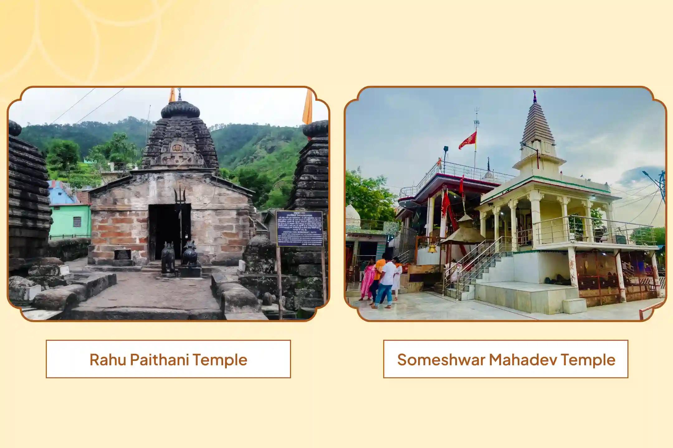 Rahu Paithani Temple, Someshwar Mahadev Temple, Pauri, Uttarakhand | Prayagraj, Uttar Pradesh Rahu Paithani Temple, Someshwar Mahadev Temple, Pauri, Uttarakhand | Prayagraj, Uttar Pradesh