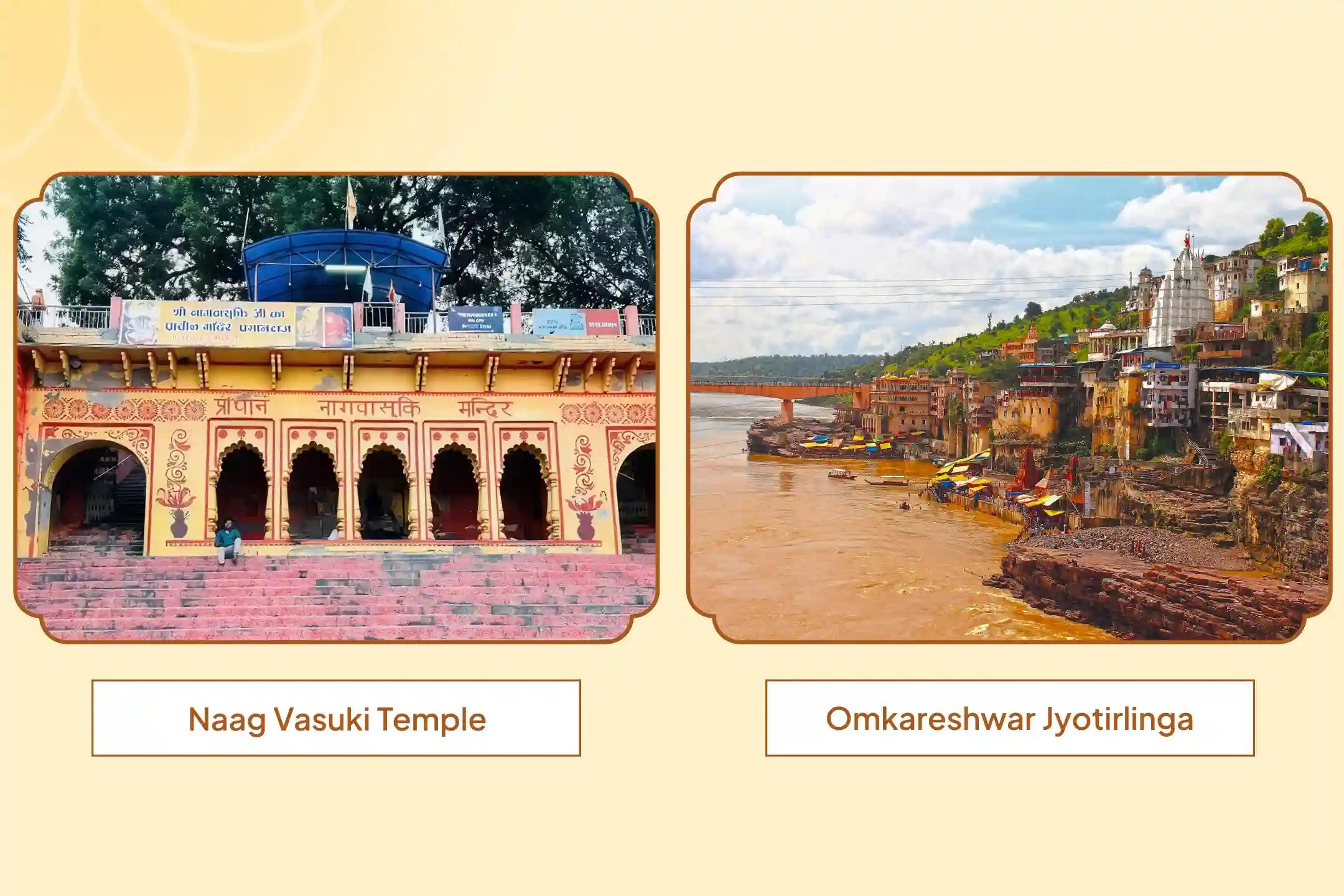 Naag Vasuki Temple, Omkareshwar Jyotirlinga,Prayagraj, Khandwa Naag Vasuki Temple, Omkareshwar Jyotirlinga,Prayagraj, Khandwa