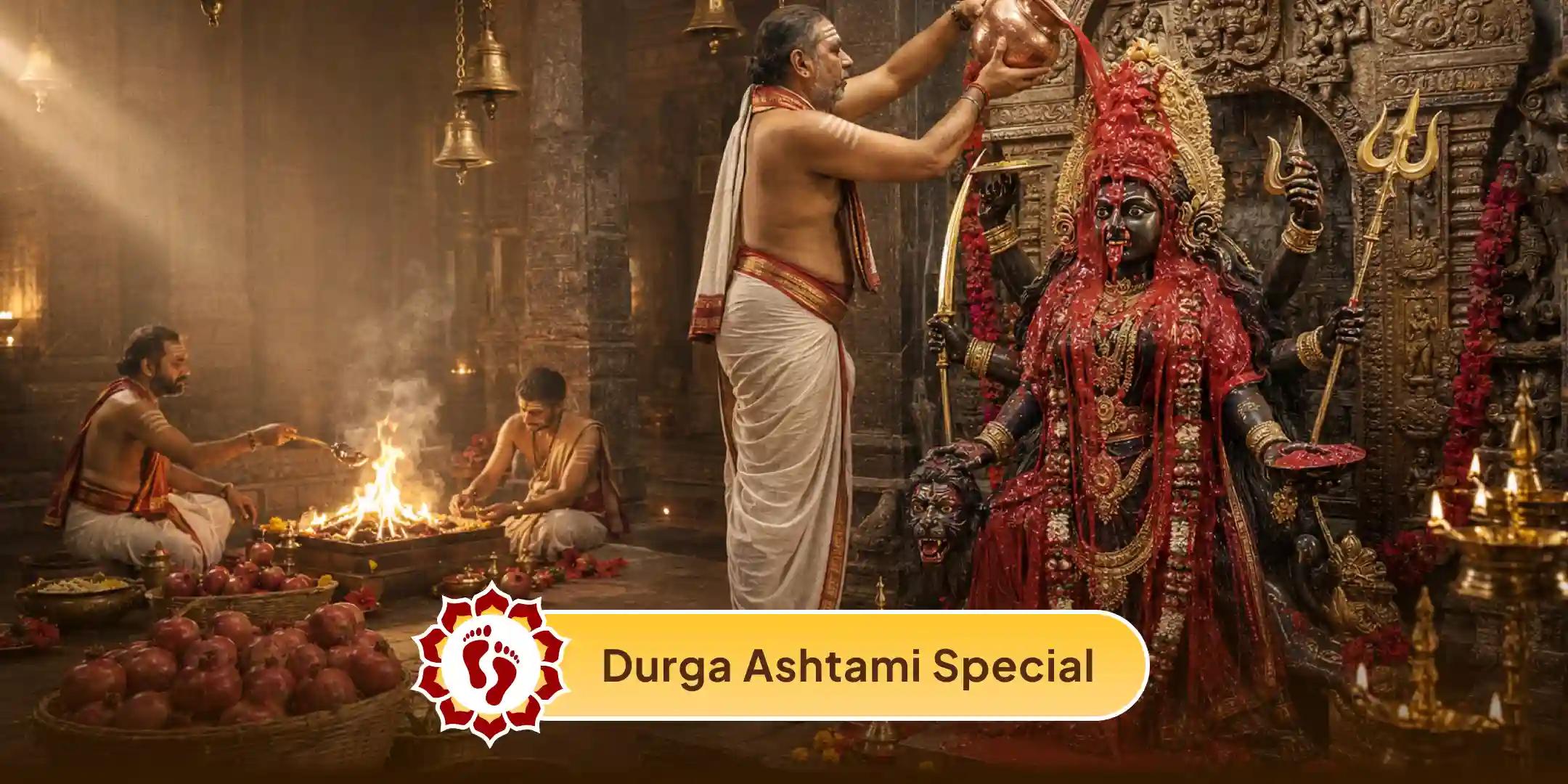 Chamunda Devi 100,008 Anar Ahuti and Rakta-Chandan Abhishek Chamunda Devi 100,008 Anar Ahuti and Rakta-Chandan Abhishek